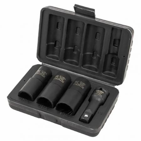 Набор головок-экстракторов для поврежденных болтов и гаек 4пр. 1/2" RF-906U3 - 1
