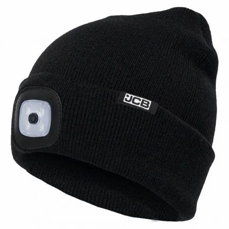 Шапка 21х23см (цвет: черный) JCB-444 (Black) - 1