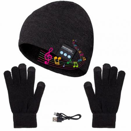 Шапка 20х22см (цвет: черный) RF-111(Black) - 1
