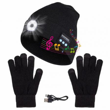 Шапка 20х22см (цвет: черный) RF-222(Black) - 1