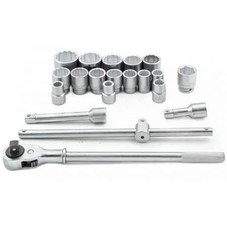 Набор инструментов 21пр. 3/4" 6гр 12гр FT-6212-9 - 1