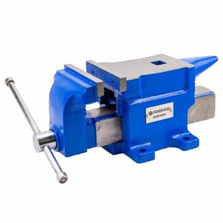 Тиски стальные с наковальней 4" 100мм F-6540104W - 1