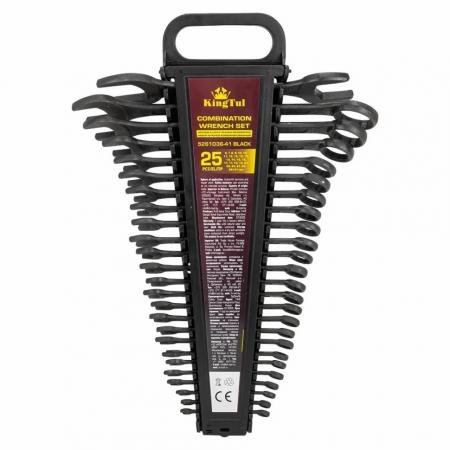 Набор ключей комбинированный 25пр. KT-5261D36-41 BLACK - 1