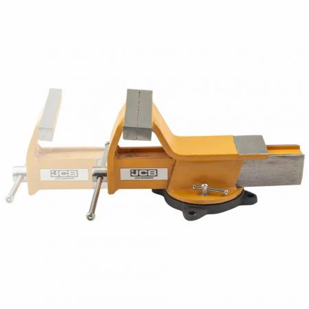 Тиски стальные поворотные с наковальней JCB-6540806W - 1