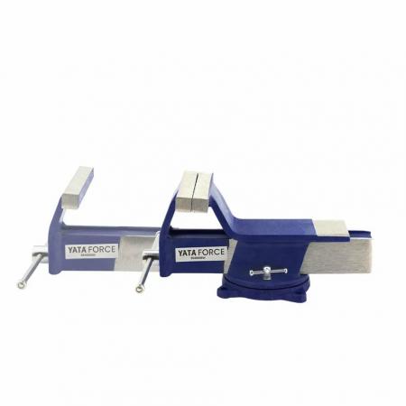 Тиски стальные поворотные с наковальней YF-6540806W - 1