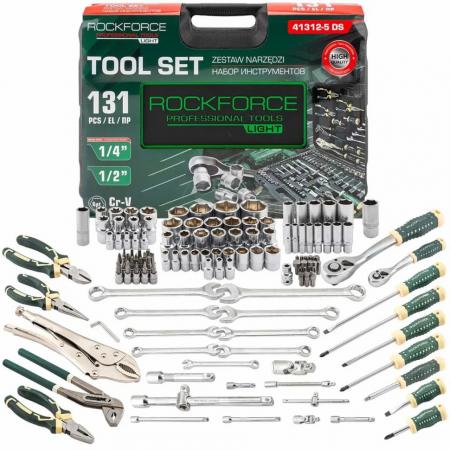 Набор инструментов 131пр. 1/4", 1/2" (6гр.) RF LIGHT-41312-5 DS - 1
