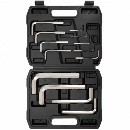 Ключи Г-образные 6-гранные, набор 13пр. (2, 2.5, 3-8, 10, 12, 14, 17, 19мм) RF LIGHT-5137C - 1