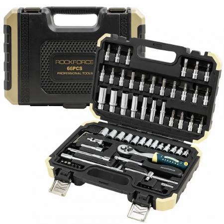 Набор инструментов 66пр. 1/4" (6гр.) RF LIGHT-2661-5 - 1