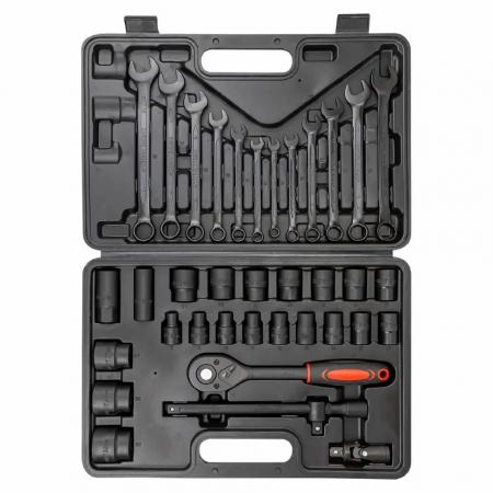 Набор инструментов 37пр. 1/2" (6гр.) FK-4037-K - 1