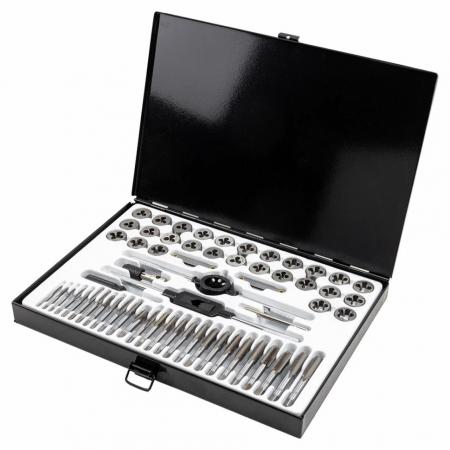 Метчики и плашки, набор 60пр. (метрич. + дюйм.) FK-M060-3 - 1