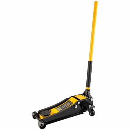 Домкрат подкатной гидравлический двухпоршневой 3т (h min 85мм, h max 430мм) JCB-T830018 HT - 1