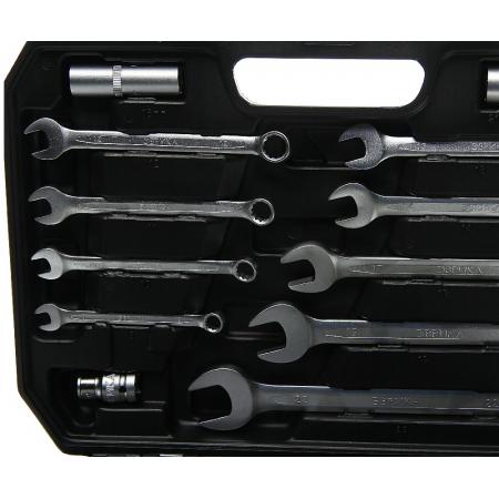 Набор инструмента ER-80082 1/4"&1/2"DR 6-гранный 82 предмета - 1