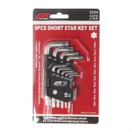 Набор ключей TORX Г-образных T10-T50 9пр. JTC JTC-5354 - 1