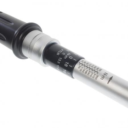 Ключ динамометрический двухсторонний 1/2" усилие затяжки 50-350Nm, длина 585мм   JTC /1 JTC-6687 - 1