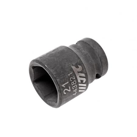 Головка торцевая ударная 6-гранная 1/2" х 21мм, длина 38мм JTC /1/10/200 JTC-443821 - 1