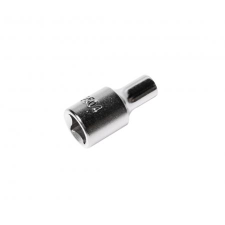 Головка торцевая 6-гранная 1/4" х 4мм, длина 25мм JTC /1/20/1000 JTC-22504 - 1
