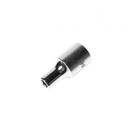 Головка торцевая 6-гранная 1/4" х 4мм, длина 25мм JTC /1/20/1000 JTC-22504 - 1