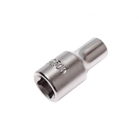 Головка торцевая 6-гранная 1/4" х 5мм, длина 25мм JTC /1/20/1000 JTC-22505 - 1