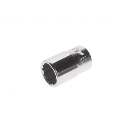 Головка торцевая 12-гранная 1/4" х 6мм, длина 25мм JTC /1/20/1000 JTC-22606 - 1