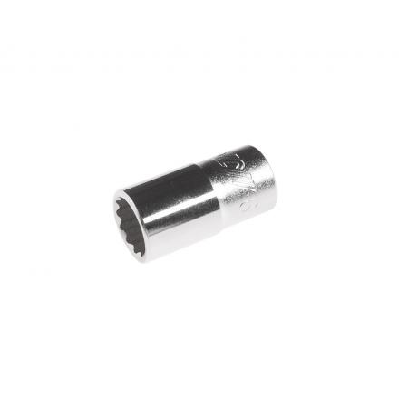 Головка торцевая 12-гранная 1/4" х 9мм, длина 25мм JTC /1/20/1000 JTC-22609 - 1