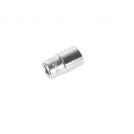 Головка торцевая 12-гранная 1/4" х 10мм, длина 25мм JTC /1/20/1000 JTC-22610 - 1