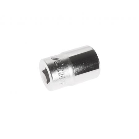 Головка торцевая 12-гранная 1/4" х 12мм, длина 25мм JTC /1/20/1000 JTC-22612 - 1