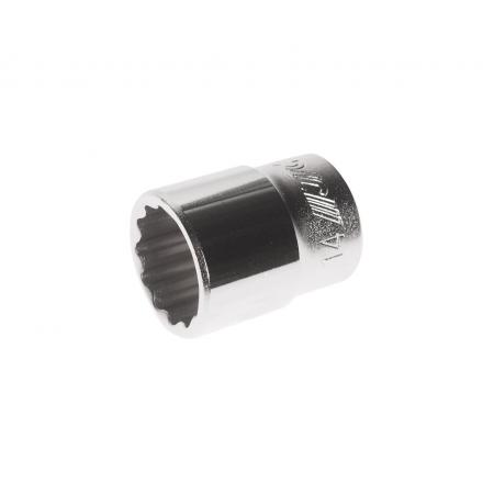 Головка торцевая 12-гранная 1/4" х 14мм, длина 25мм JTC /1/20/1000 JTC-22614 - 1