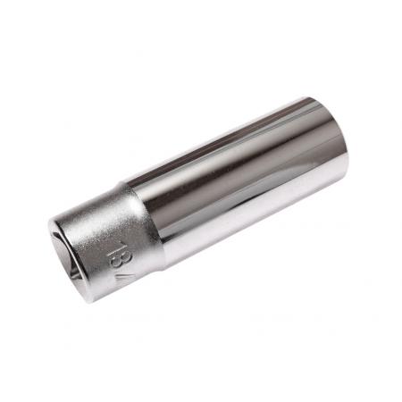 Головка торцевая глубокая 12-гранная 1/2" х 18мм, длина 76мм JTC /1/10/100 JTC-47718 - 1