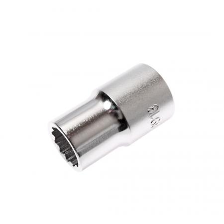 Головка торцевая 12-гранная 1/2" х 13мм, длина 38мм JTC /1/10/200 JTC-43913 - 1