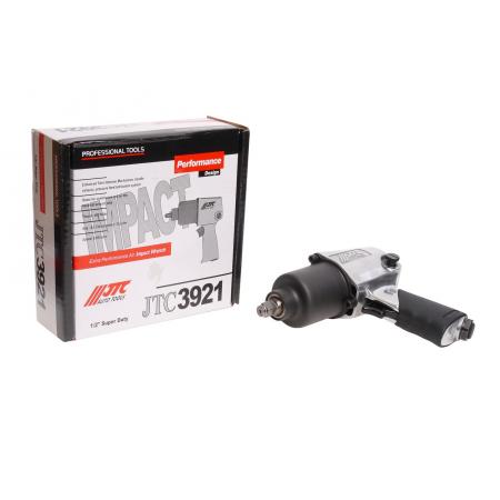 Пневмогайковерт ударный 1/2'' (624 Nm) 90-120PSI 8000об/мин, расход воздуха 127 L/min, реком.штуцер JTC-D20PMA JTC /1/10 JTC-3921 - 1