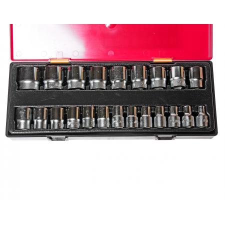 Набор головок 12-гранных 1/2" 8-32мм (в кейсе) 22шт JTC /1 JTC-K4222 - 1