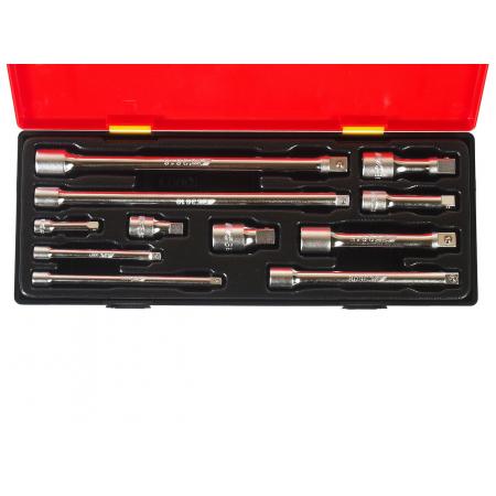 Набор удлинителей 1/4", 3/8", 1/2" (в кейсе) 11 предметов JTC /1 JTC-K1111 - 1