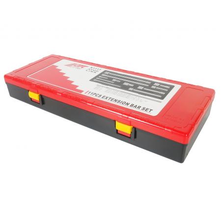 Набор удлинителей 1/4", 3/8", 1/2" (в кейсе) 11 предметов JTC /1 JTC-K1111 - 1