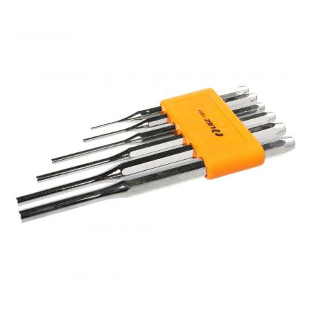 Набор выколоток 6пр., (2x9.5x115; 3x9.5x125; 4x9.5x150; 5x9.5x165; 6x12x180; 8x12x180мм) в пластиковом держателе LG-13904 LIGE - 1