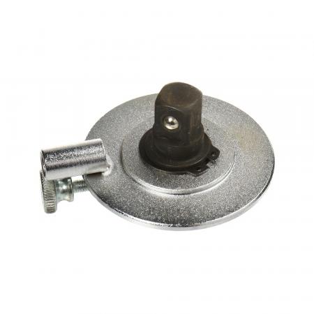 Шкала доворотная стальная с магнитным креплением и зажимом 1/2" (0-360°, цена деления 2°, длина: с магнитом 439мм, с зажимом 545мм) LG-13914 LIGE - 1