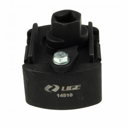Съемник маслянного фильтра двухзахватный 1/2" (60-80мм) LG-14510 LIGE - 1