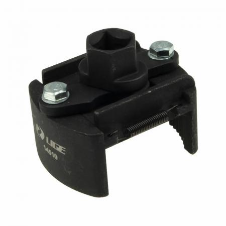 Съемник маслянного фильтра двухзахватный 1/2" (60-80мм) LG-14510 LIGE - 1