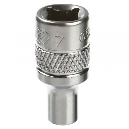 Головка торцевая  4мм 1/4" 6-гранная L-25мм LG-22104 LIGE - 1