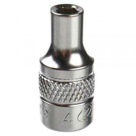 Головка торцевая  4мм 1/4" 6-гранная L-25мм LG-22104 LIGE - 1