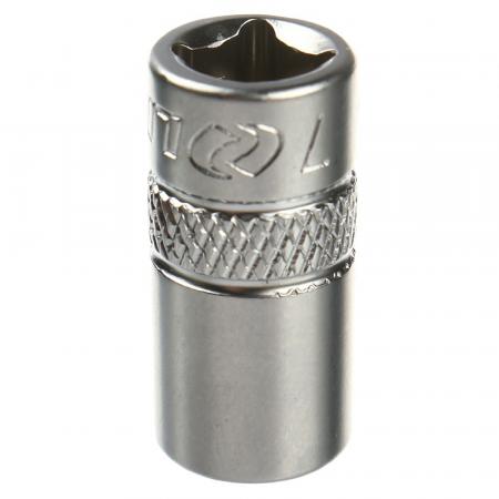 Головка торцевая  7мм 1/4" 6-гранная L-25мм LG-22107 LIGE - 1