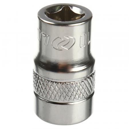 Головка торцевая 10мм 1/4" 6-гранная L-25мм LG-22110 LIGE - 1