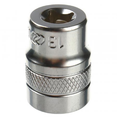 Головка торцевая 13мм 1/4" 6-гранная L-25мм LG-22113 LIGE - 1