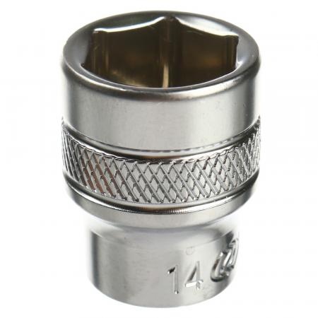 Головка торцевая 14мм 1/4" 6-гранная L-25мм LG-22114 LIGE - 1