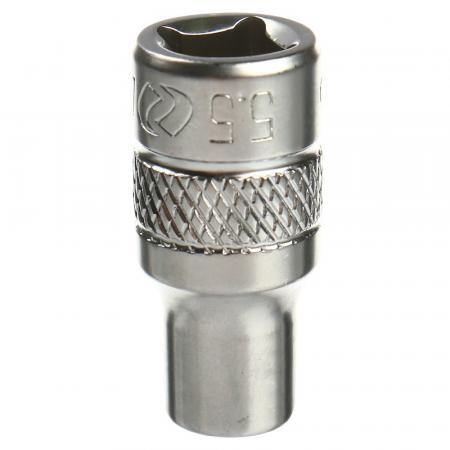 Головка торцевая  5.5мм 1/4" 6-гранная L-25мм LG-22155 LIGE - 1