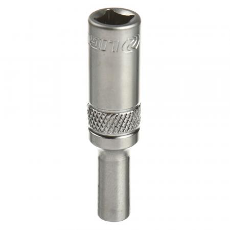 Головка торцевая  4мм 1/4" 6-гранная глубокая L-50мм LG-25104 LIGE - 1