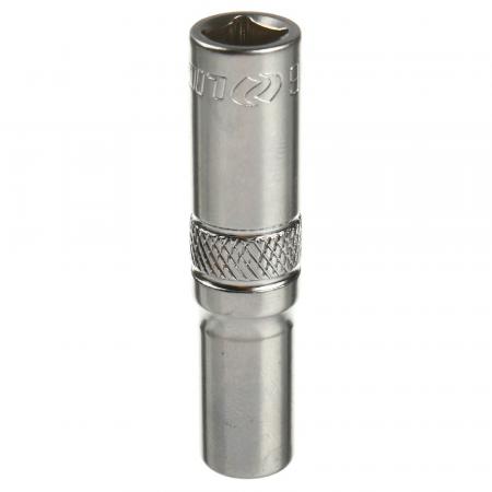 Головка торцевая  6мм 1/4" 6-гранная глубокая L-50мм LG-25106 LIGE - 1