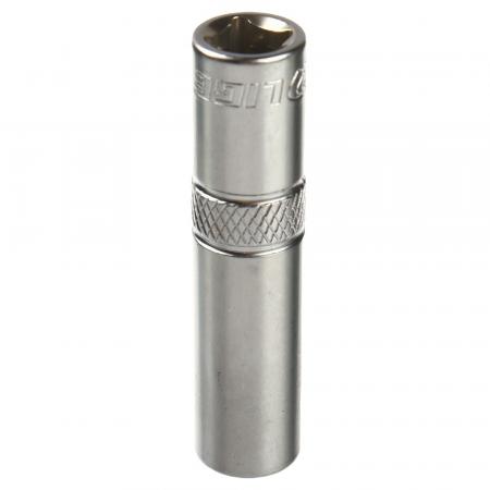 Головка торцевая  7мм 1/4" 6-гранная глубокая L-50мм LG-25107 LIGE - 1