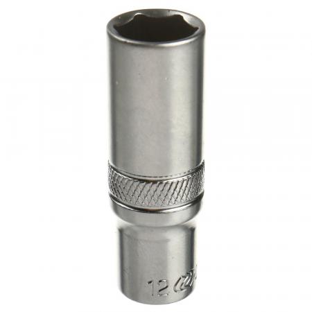 Головка торцевая 13мм 1/4" 6-гранная глубокая L-50мм LG-25113 LIGE - 1