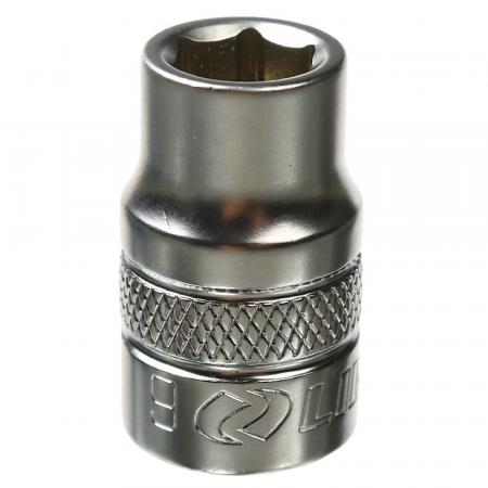 Головка торцевая  9мм 3/8" 6-гранная L-28мм LG-32109 LIGE - 1