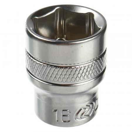 Головка торцевая 16мм 3/8" 6-гранная L-28мм LG-32116 LIGE - 1